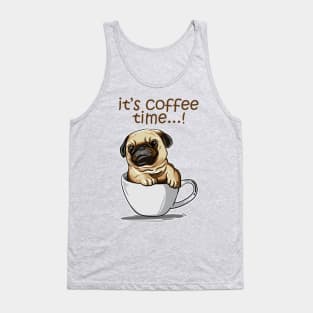 It's Coffee Time Tank Top